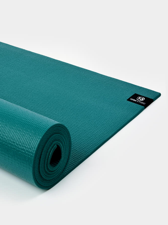 Personalised Teal Custom Branded Yoga Mat 6mm With Custom Design