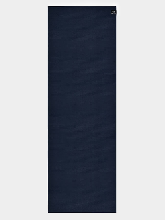 Personalised Navy Blue Custom Branded Yoga Mat 6mm With Custom Design